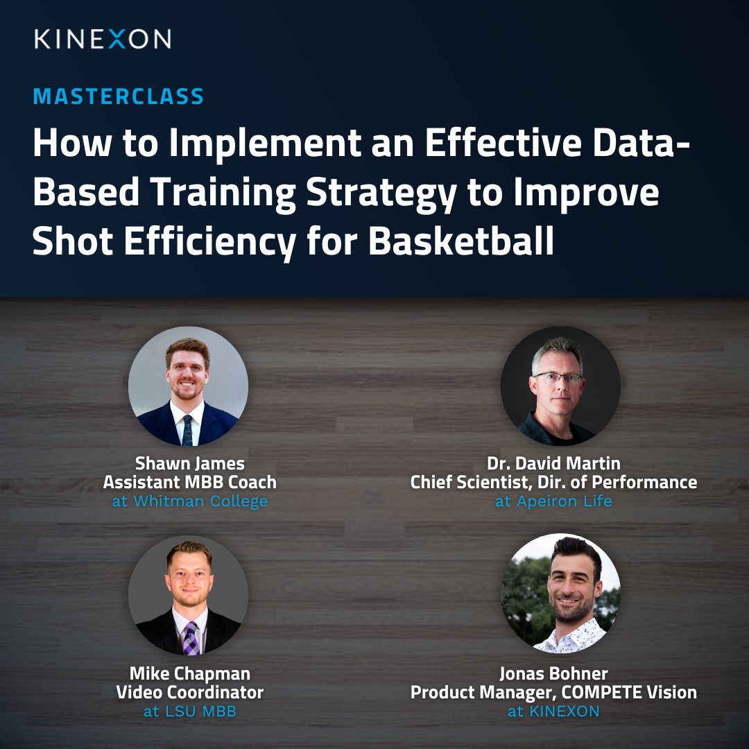 KinexonSports's tweet photo. Tune in for our masterclass discussion next week to hear how basketball coaches and sports scientists use data analytics to improve shot efficiency for athletes. Register below!
 
🎥 Register: https://t.co/lIM2CdFlJT

#InnovateTheGame #basketball #shotstatistics #sportsanalytics https://t.co/WoByuJaoZV