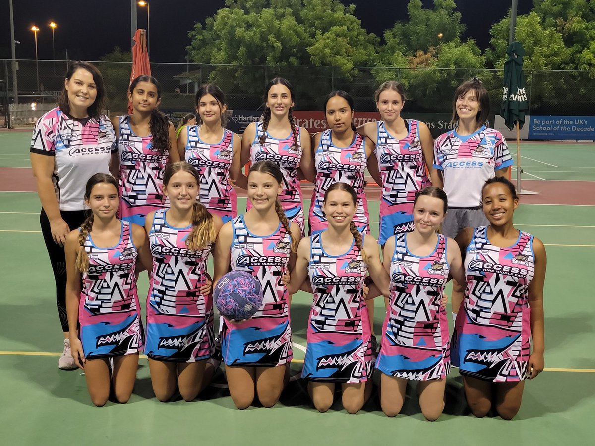 samwelch24's tweet photo. Mako Sharks so proud 👏  #netball #netballuae #dubainetball https://t.co/90k9MD3DZQ