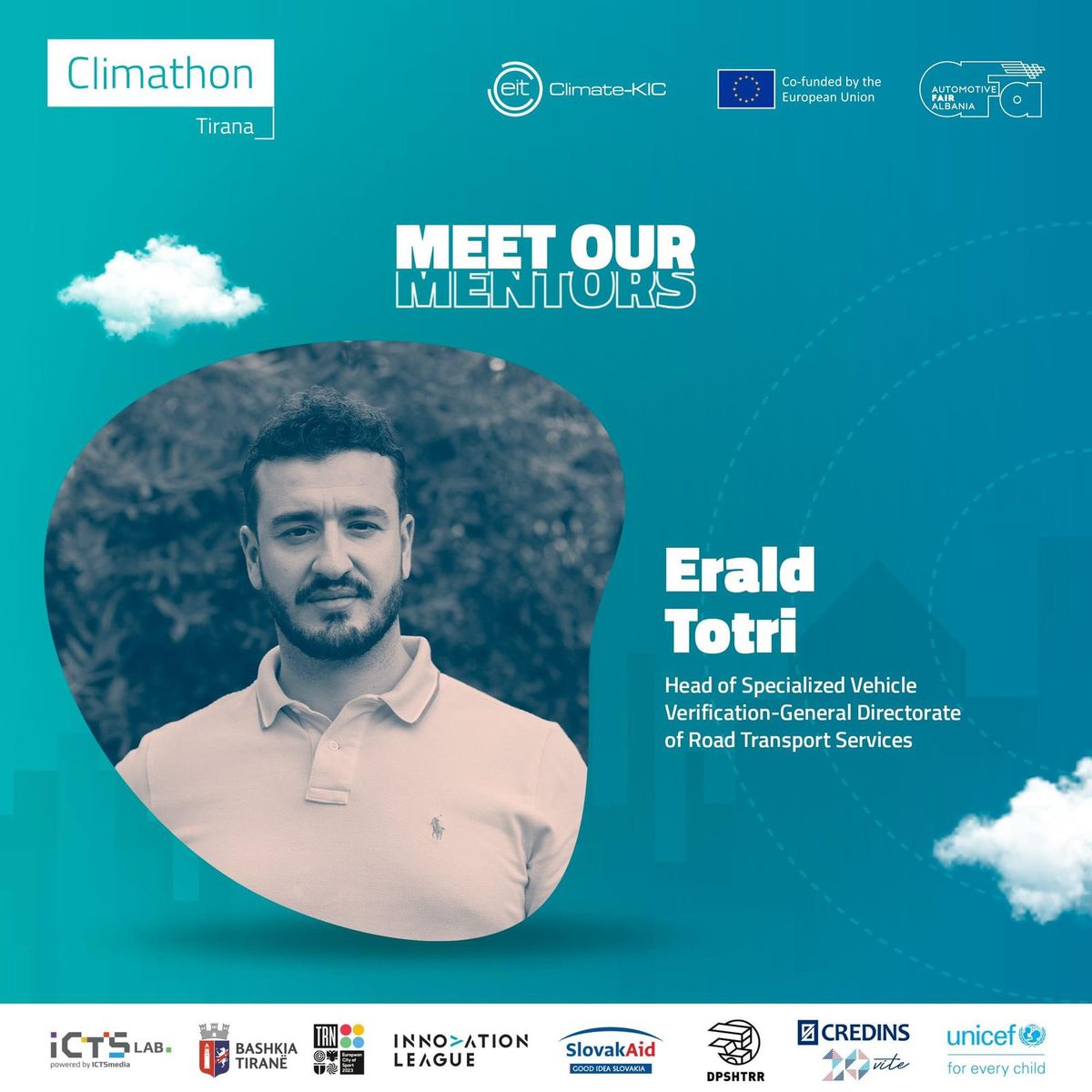dpshtrr's tweet photo. 🗓️Save the date! 26-29 October
 📍Palace of Congresses
💡If you have an innovative solution for Tirana’s climate challenges, apply and be part of this amazing experience!
For applications:
🔗https://t.co/SFG0Au2VGh
Slovak Aid, SME, GDRTS, Innovation League, Credins Bank &amp; UNICEF. https://t.co/FzmswbtMWd