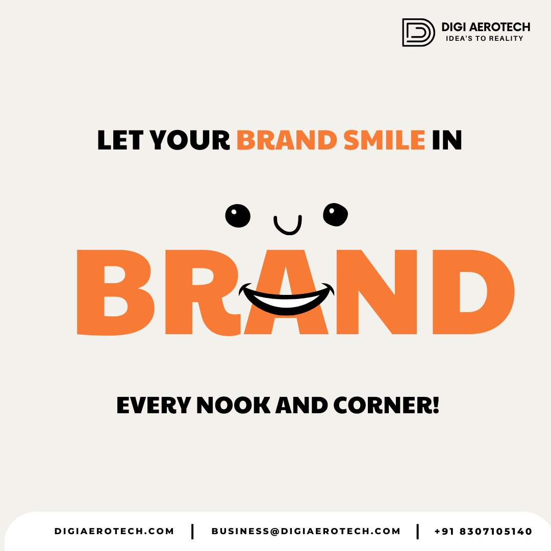 digiaerotech's tweet photo. Illuminate Every Corner with Your Brand's Radiance! ✨ 
📞 +91 8307105140
📧 business@digiaerotech.com
💻 https://t.co/UW3W5o9LOX

#BrandBrilliance #DigitalMagic #MarketingMastery #OnlinePresence #ConnectAndConvert #SocialSuccess #DigitalDomination #BrandAmbassador https://t.co/aphAzMfYku