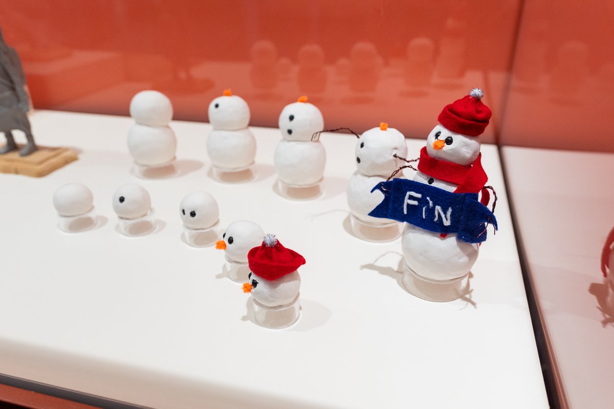 WDFMuseum's tweet photo. There's snow 🌨️ way it's the last weekend of Pencils and Passion: A Student Art Exhibition (and #StudentSeptember)! Visit The Walt Disney Family Museum by this Sunday, October 1 to see some ❄️cool❄️ artwork like this. https://t.co/Jdj6JGbrGd