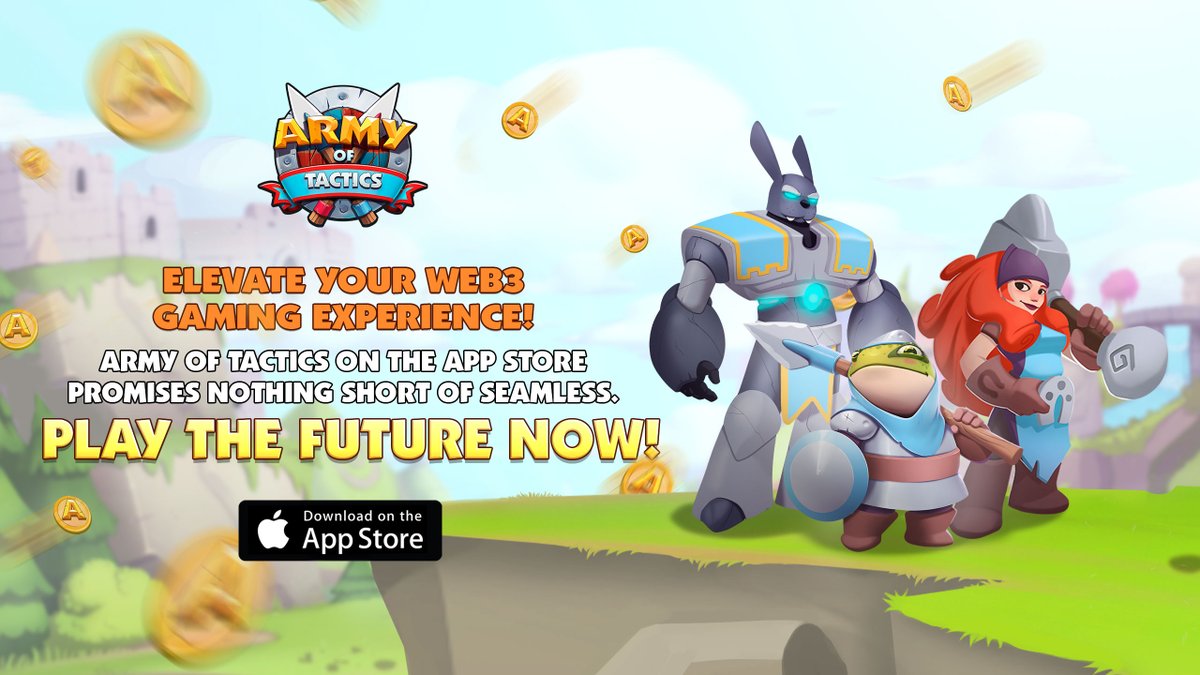 📢 Attention Fortuneers! AFC is live on Arbitrum – let's make some tactical moves and stack those coins! 💰📈 

Download soft launch build now: apple.co/3PItgvg

#ArmyOfTactics | #Web3Gaming | #MobileGaming