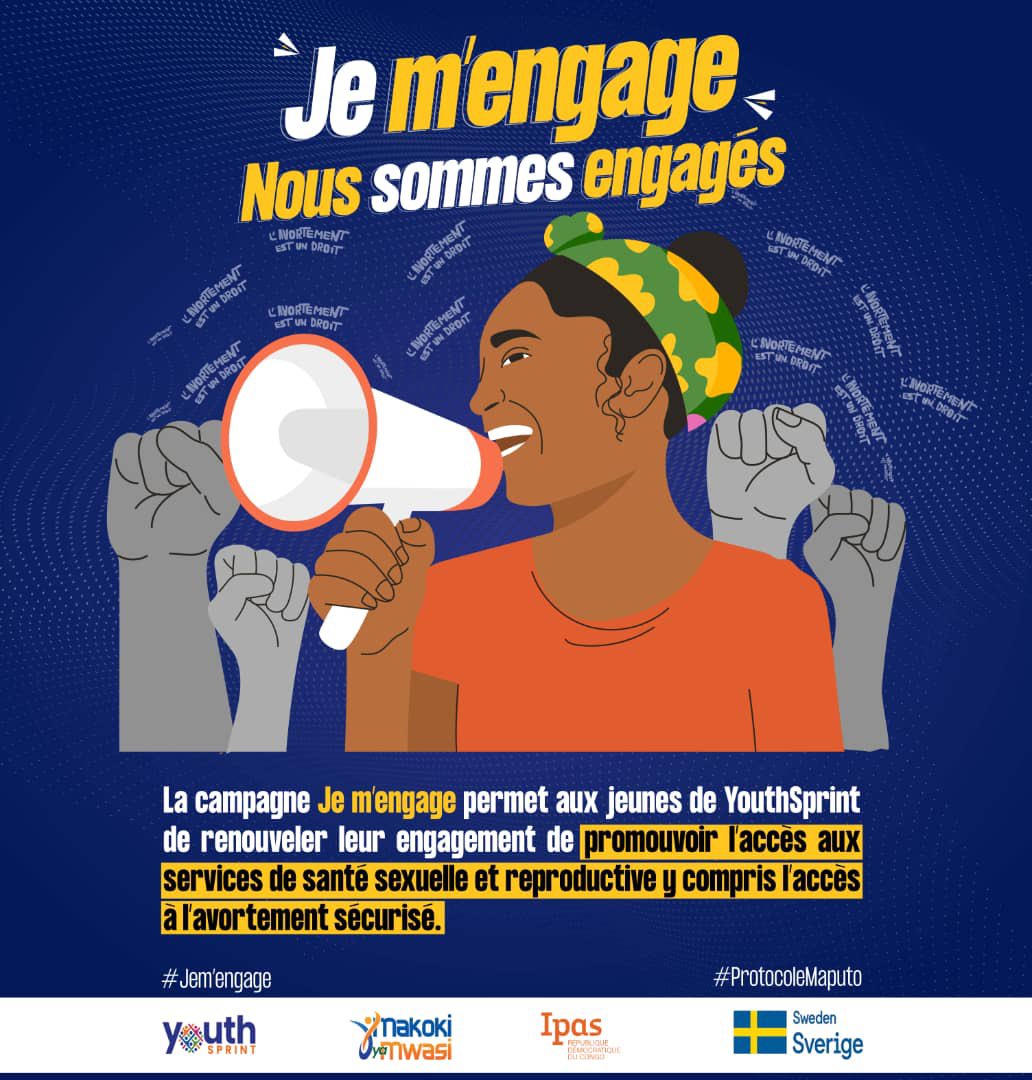 aemilofficiel's tweet photo. A l'occasion de la #Journée_Mondiale_Dépénalisation_Avortement, @YouthSprint
Lance la campagne dénommée Je m'engage,une occasion offerte aux jeunes de renouveler leurs engagements de promouvoir l'accès des #femmes aux services #SSR y compris #avortement_sécurisé.
#EngagementAS https://t.co/9k7UHsJ2lP