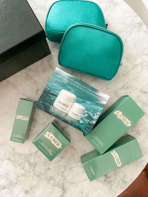 La Mer and Chanel delivery. The man does his research! Thank you sir 👟🤍 https://t.co/kIn5QZ7FMP