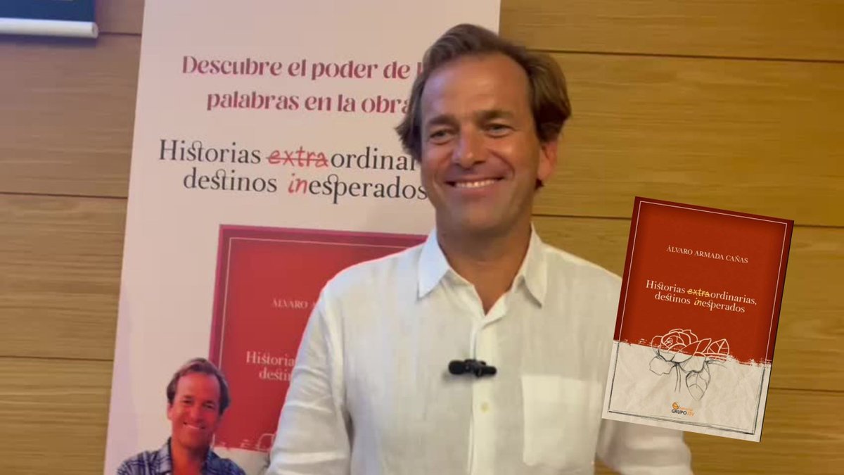 VÍDEO
⭕ @ArmadaAlvaro publica su primer libro... y no es sobre emprendedores

#MurciaStartup #Publicación #Literatura #EcosistemaEmprendedor #Emprendedores #Emprendimiento @grupoj3v @infoRMurcia 

🔗 murciastartup.com/articulo/marke…