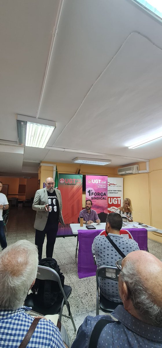 Afra Blanco, un privilegio escucharte. Enhorabuena Antonio <a href="/ugtficat/">UGT FICA de Catalunya</a>, LH por éste ciclo de charlas.
<a href="/ugtcatalunya/">UGT de Catalunya</a>
<a href="/UGT_SP_CAT/">UGT - Serveis Públics de Catalunya</a> 
<a href="/ugtficat/">UGT FICA de Catalunya</a> 
<a href="/lhdigitalh/">LHdigital</a>