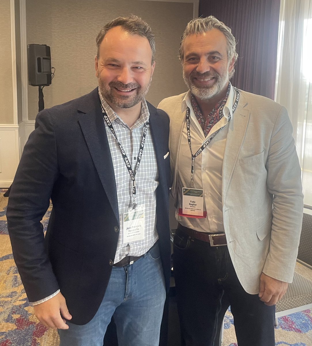 Aviva Rotenberg (@arotenberg) on Twitter photo So happy to have Directeur Fady Dagher from <a href="/SPVM/">Police Montréal</a> addressing the <a href="/CACP_ACCP/">CACP / ACCP</a> Police Executive Mentorship candidates, including Assistant-Directeur J-F Rousselle, from Laval Police. So happy to have Directeur Fady Dagher from <a href="/SPVM/">Police Montréal</a> addressing the <a href="/CACP_ACCP/">CACP / ACCP</a> Police Executive Mentorship candidates, including Assistant-Directeur J-F Rousselle, from Laval Police.