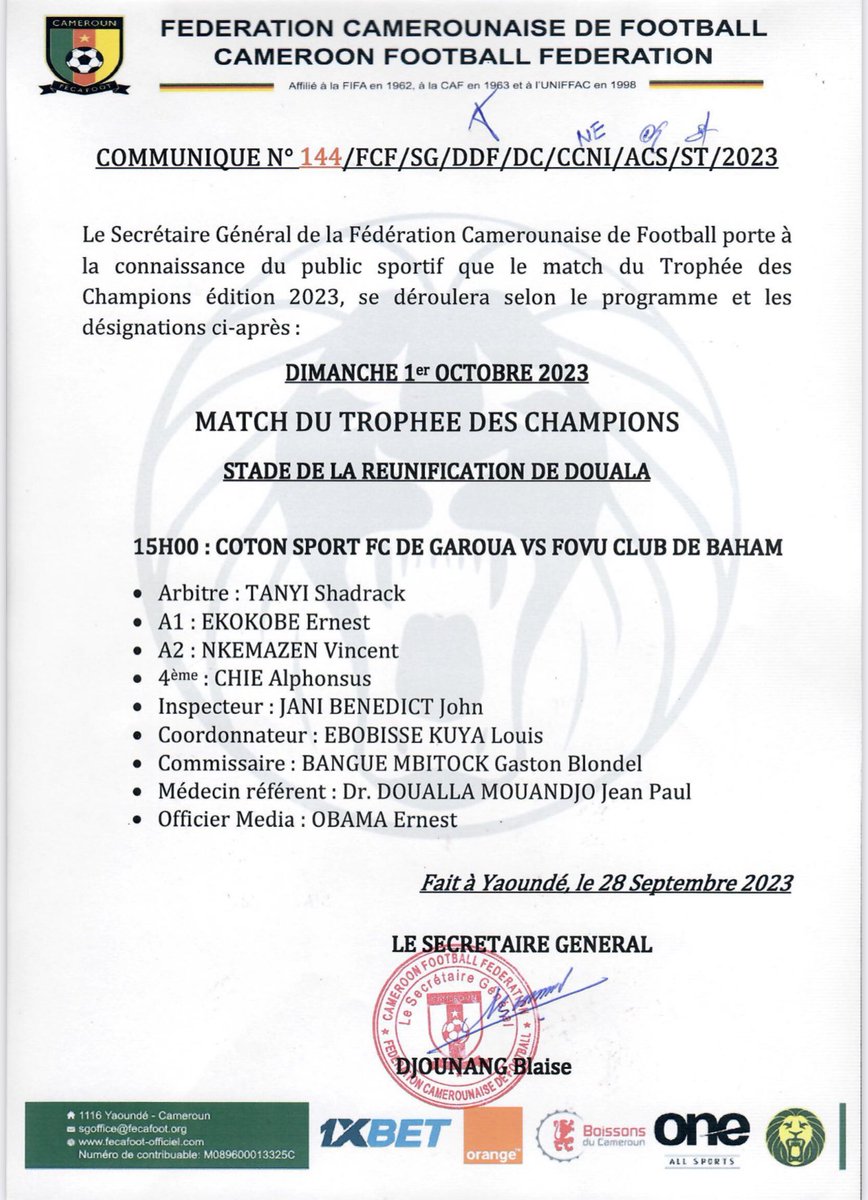 TropheeDC's tweet photo. Programmation du Trophée des champions 2023 https://t.co/Ygrx85SWMJ