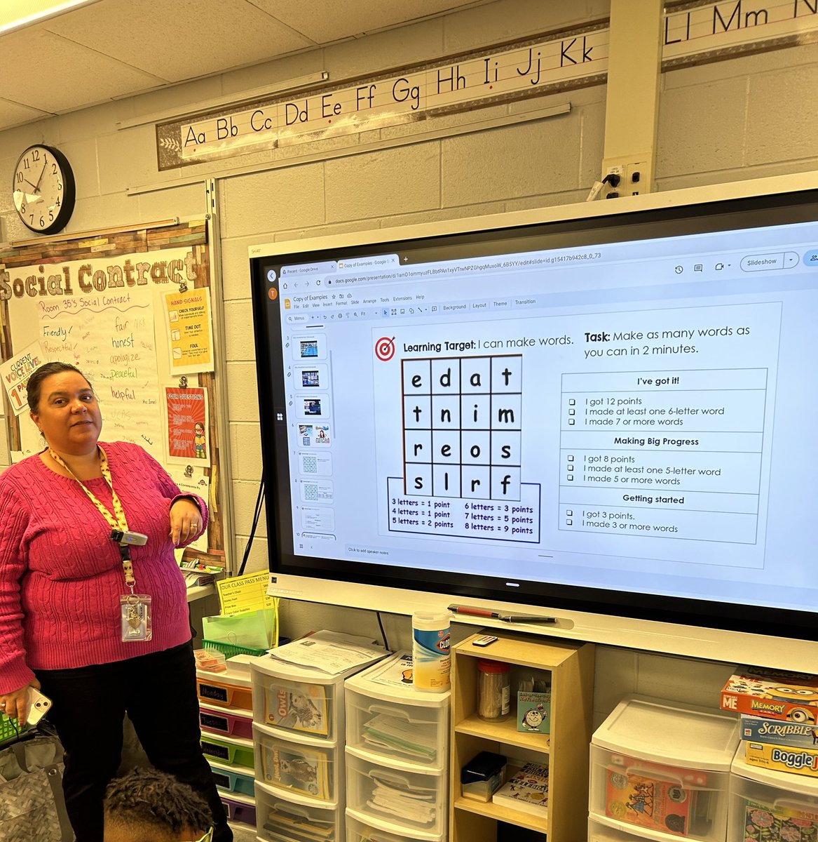 Mrs. Wilson’s class learns about using proficiency scales in 3rd grade!