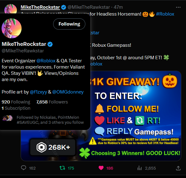 yan_ify's tweet photo. @MikeTheRawkstar also proof https://t.co/IDVqQnVTX2