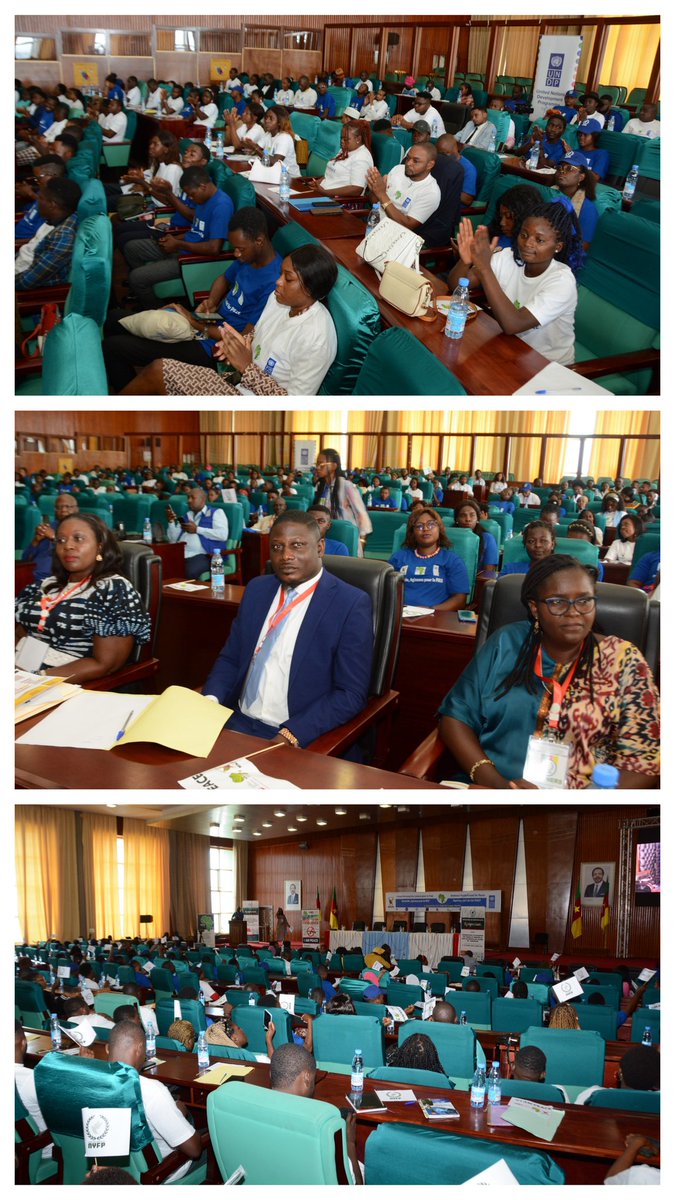 PNUDCameroun's tweet photo. 🙌National Youth Forum for Peace #NYFP
Today, over 500 youth leaders from across🇨🇲 gathered in Yaoundé to discuss/adopt innovative actions to drive advocacy & promote #Peace & #Development in their areas.
Organised by #MINJEC & #MDDT
Supp. by #UNDP
#InternationalDayOfPeace2023 https://t.co/9NtYJbFvh0