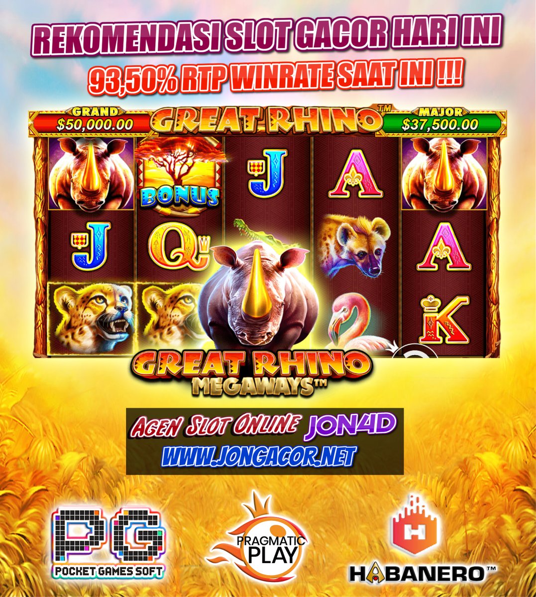 JonFatto's tweet photo. SITUS SLOT Online TERGACOR Jon4d 2023
RTP terupdate setiap harinya dengan winrate TERTINGGI !! Tidak perlu modal besar , Cukup Modal RECEHAN saja bisa Menang JP sampai Puluhan juta Rupiah !!
🌍 LINK SLOT HOKI : https://t.co/0RwX3u4Rwz
#jon4d #pragmatic #pgsoft #habanero https://t.co/pqGqS4G8Kr