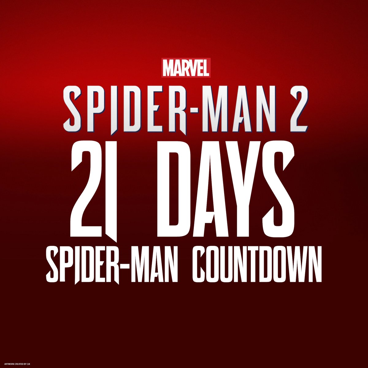 SpiderManCD's tweet photo. Marvel’s Spider-Man 2 launches in 21 days exclusively on PlayStation 5.
Pre-load begins 14 days from today.
#SpiderMan2PS5 #SpiderManCountdown #GreaterTogether #FanPage #SpiderManCD https://t.co/jw1RdoyrnV