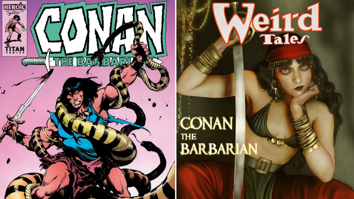 TheHorrorMike's tweet photo. NEW VIDEO >>> 
CONAN The Barbarian Issue 3 From Titan Comics PLUS Sneak Peek at the NEXT Conan Comic Book Series Issues Number 5 and 6! https://t.co/fWEKs1FjyL

#conanthebarbarian #titancomics #robdelatorre #jimzub #conancomics https://t.co/tf1CK3Rx0L