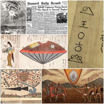 ErikSlader's tweet photo. My latest history article is all about *historic* UFO sightings prior to 1947!
#History #UFOs #UAP #NHI #FooFighters #UtsuroBune #ColonelHGShaw #auroraincident #tunguskaevent #TheBattleOfLA #WWII #epikfailsofhistory
https://t.co/jc2i0G0dYB https://t.co/tPP2Dh0WsK