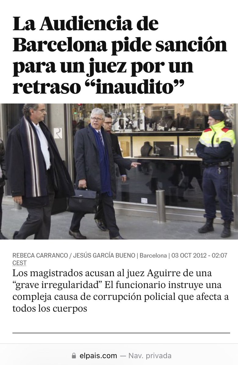 jotajordi13's tweet photo. Os invito a tod@s a leer y averiguar un poco quien es el Juez del caso Negreira.
Os va a sorprender su historial… o no.
Don Joaquín Aguirre👨‍⚖️

🚨Vamos a darle un RT para q mucha gente lo sepa🤔😉 https://t.co/XtQ1hahGL9