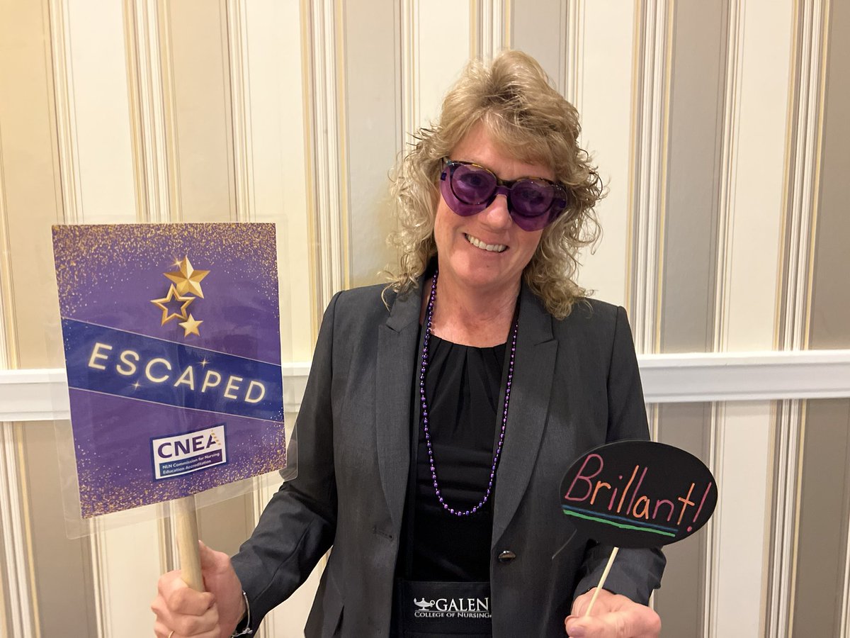 NLN's tweet photo. Congrats to everyone who “escaped” the CNEA workshop on accreditation at #NLNSummit23 https://t.co/GQF3rXHUpm
