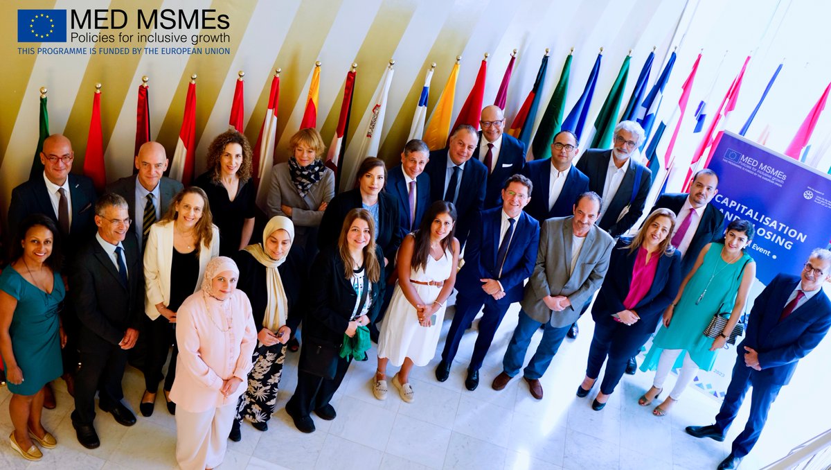 📢The takeways document of the MED MSMEs Programme “Capitalization and Closing event” is now available!
👉medmsmes.eu/closing-event
#MEDMSMEs #EU #EmpoweringBusinesses #Tabadool