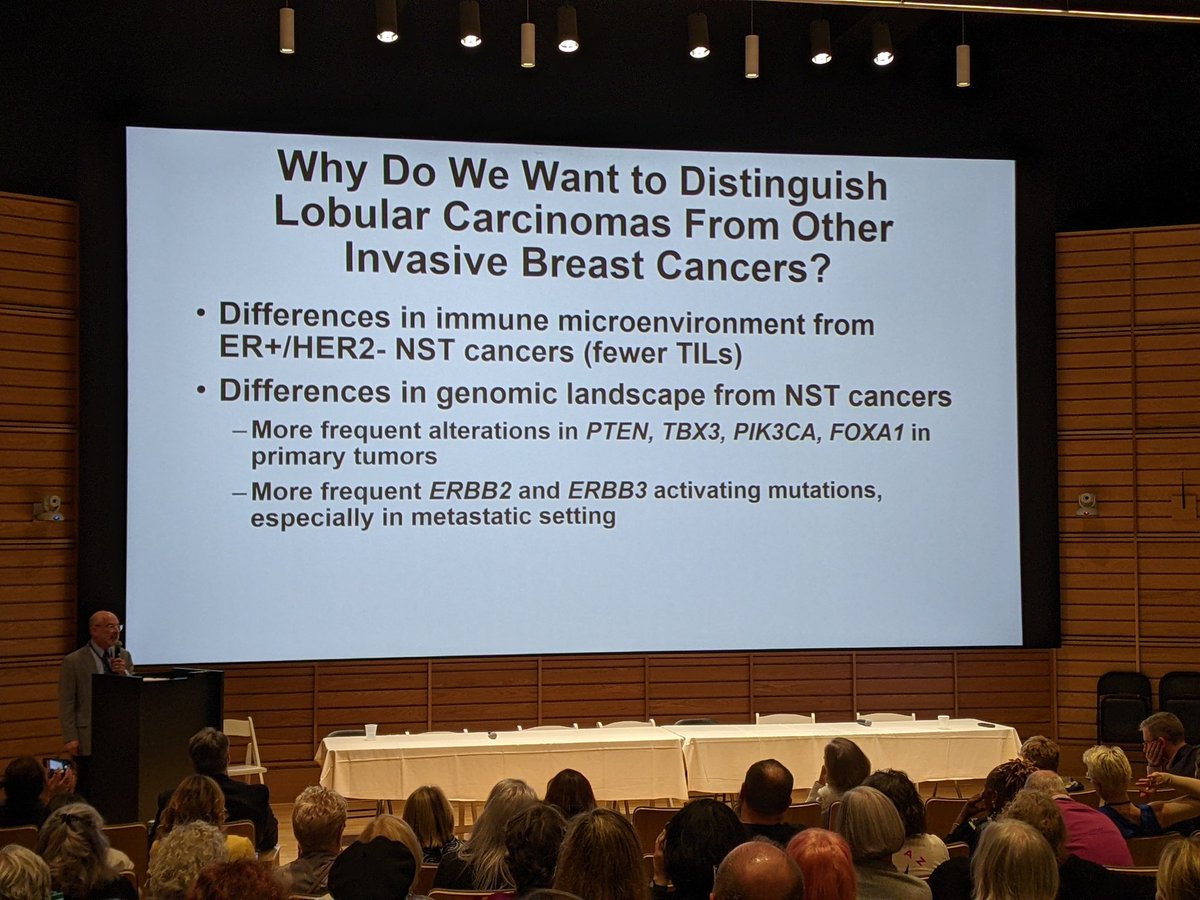double_whammied's tweet photo. This is why you distinguish #lobular #breastcancer.
It is still not fully understood.
It is not the same as #ductal.
It can be a little weird, esp and in its metastatic recurrence sites.
#ilcsymposium #lobmob https://t.co/MEAkWkIgXw