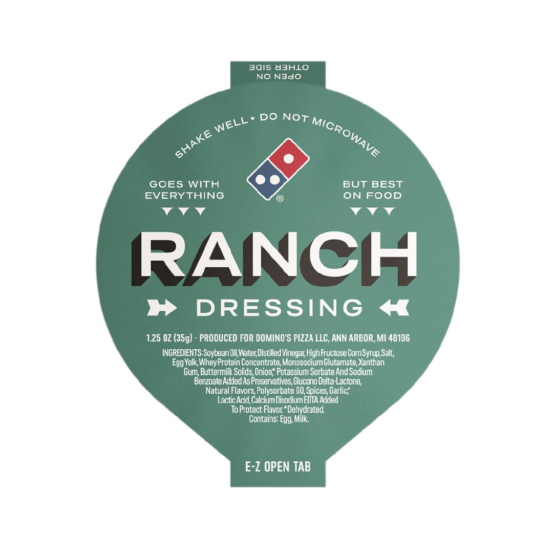 dominos's tweet photo. Retweet for ranch, like for garlic sauce. https://t.co/LK2r55lfYc