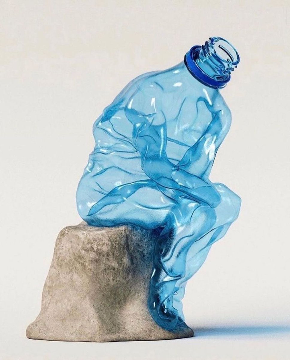 prazzlearts's tweet photo. Rethink Plastic
Art by @javier_jaen
A Call to Action Through Art.
@javier_jaen piece is part of a larger effort to reduce the amount of plastic waste that ends up in landfills and oceans.
Follow @prazzleinc for more
#rethinkplastic
#plasticfree
#zerowaste
#sustainableliving https://t.co/zAZeTs9NGg