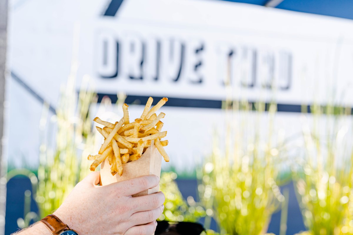 GrazeTucson's tweet photo. Snack break? Join us for dine-in, takeout or delivery at https://t.co/hhFmuyEy61. (Pro-tip: Our Broadway location has a drive-thru!) 🚙💨 https://t.co/Qpnnjkdjlo
