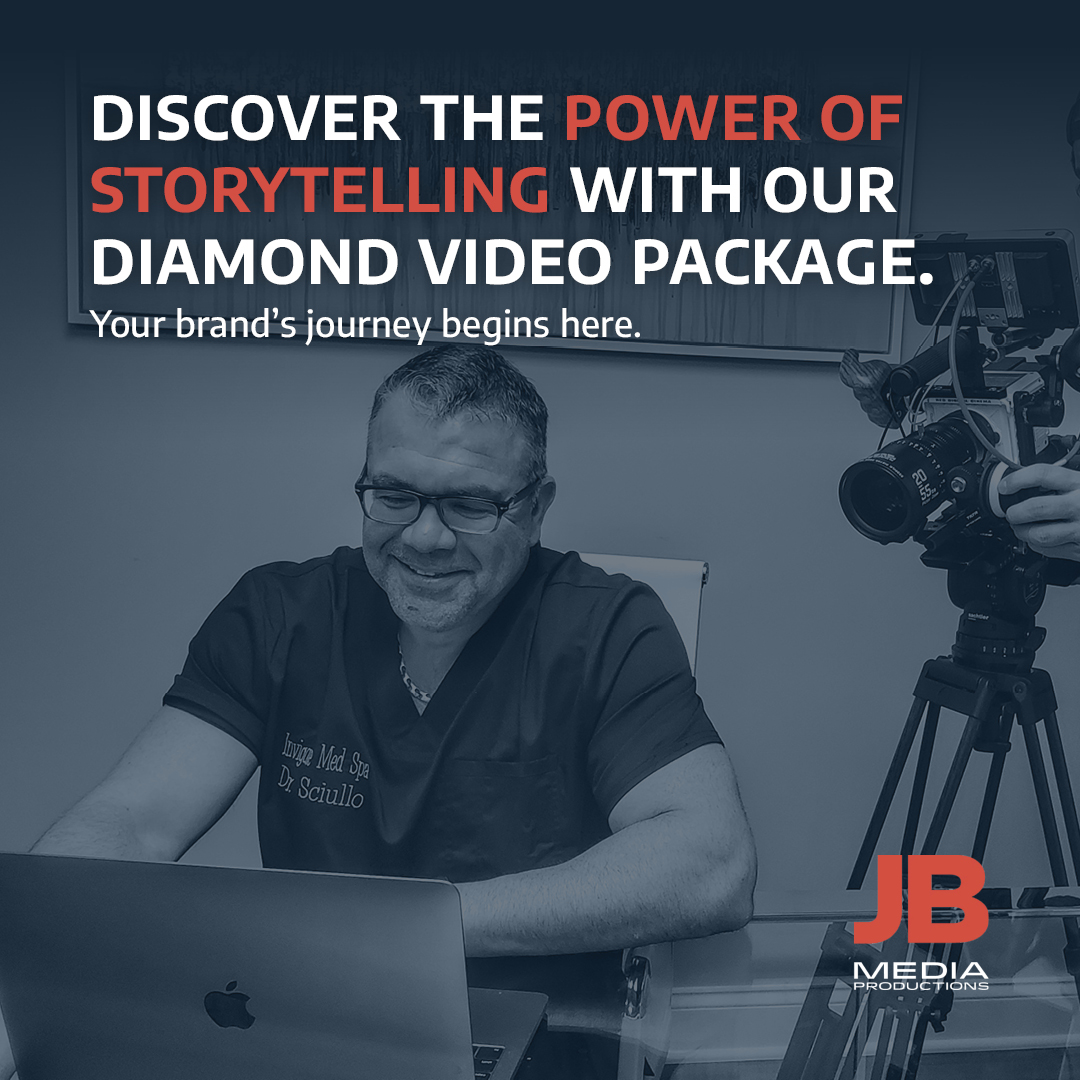 JBMediaPros's tweet photo. 🌟 Discover the power of storytelling with our Diamond Video Package. Your brand's journey begins here. 🎬 

Startling line = https://t.co/2jFT6EGBeN

#VisualStorytelling #BrandSuccess #jbmediapros https://t.co/Fazzu51VT7