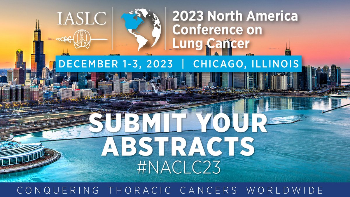 Less than one week left to share your research at @IASLC #NACLC23! We welcome both LBA and Regular Abstracts. Make your mark on #lungcancer treatment development – and submit by 10/3/23. Let's make a difference together! Learn more & submit: ow.ly/c51c50PQMP5 #LCSM