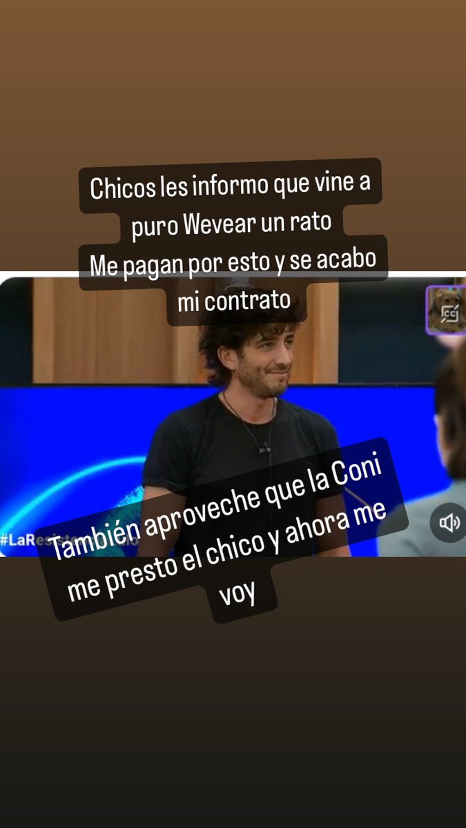 peterelconde's tweet photo. A todos los weones que juran que esta wea es Real y se pelean y se pajean Son más weones que la chucha Vean la wea cómo show Aweonaos 
#TheLulosShow 👈sobre todo estos
Coni se parece caleta a la Anita Alvarado 😎
#GranHermanoChile #GranHermanoCHV
#LaResisteciaLulo vale callampa https://t.co/vmQuODscgl