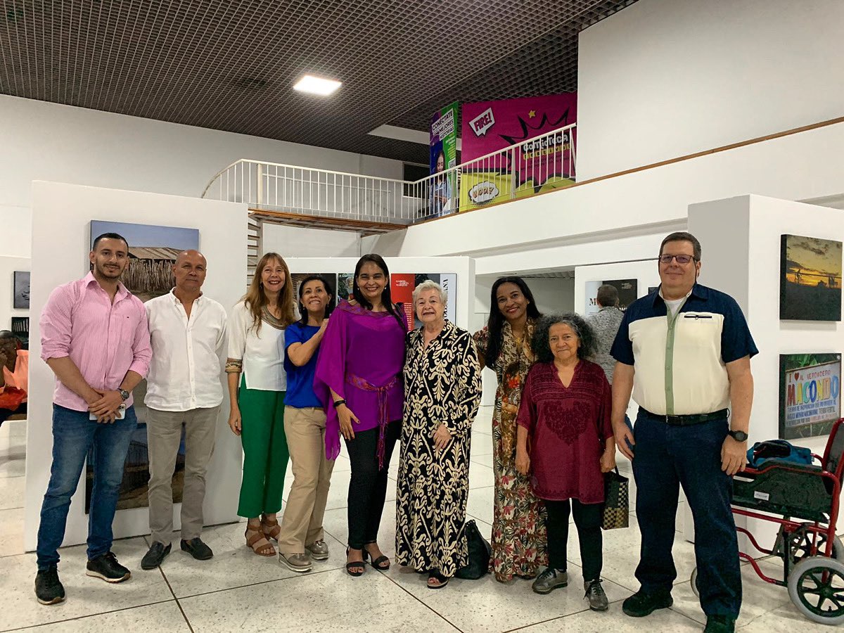 VEXUnimagdalena's tweet photo. En articulación con la @VInUnimagdalena @comfandi ,#CentroCulturalColombiaAmericano, #InstitutoGoethe y la #EmbajadaAlemana inauguramos nuestra Exposición ‘Fotográfica Rostros Macondianos, Cultura y Literatura’, en #Cali….Sigue ⬇️ https://t.co/ECs6UMH2Ci