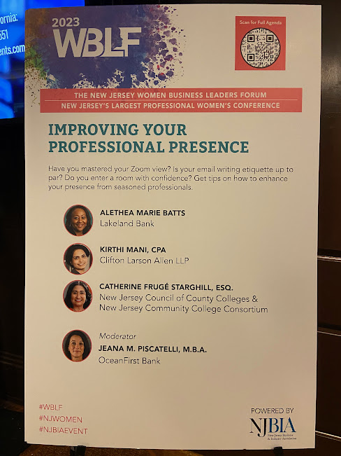 NJBIA's tweet photo. Sad you missed out on such a positive, empowering event? Don't worry - we'll be doing it again next year! We're already starting to plan our 10th #WBLF in 2024. Keep an eye out for details on that and other great events! #WBLF2023 #NJwomen #WomenBusinessLeaders #NJBIAevent https://t.co/Nxpr1FkHKU