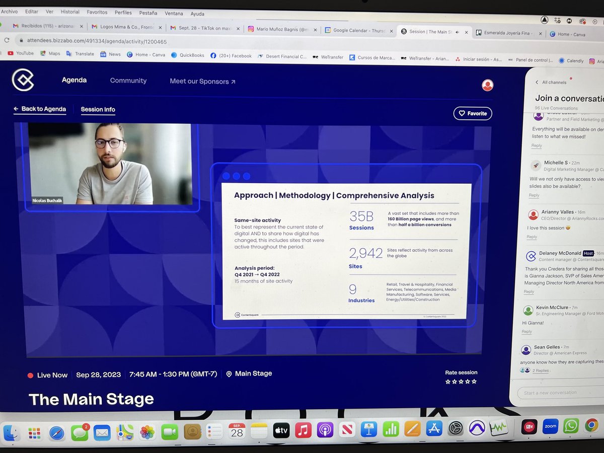 Arianny Valles (@ariannyrocks) on Twitter photo El día que deje de aprender habré muerto. Aquí ando, asistiendo virtualmente al #CXCircleNYC de <a href="/Contentsquare/">Contentsquare</a>
Temas conversados: Customer Experience, Digital Disruption, Content Performance in the Age of AI, Benchmark y + El día que deje de aprender habré muerto. Aquí ando, asistiendo virtualmente al #CXCircleNYC de <a href="/Contentsquare/">Contentsquare</a>
Temas conversados: Customer Experience, Digital Disruption, Content Performance in the Age of AI, Benchmark y +
