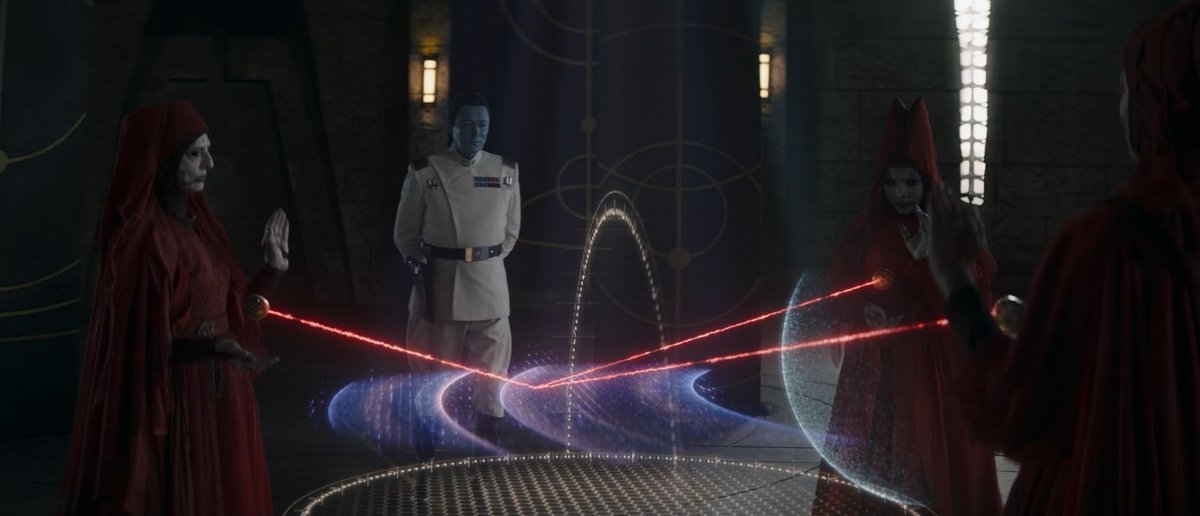 Thrawn's witches can find the location of Ahsoka with their Harry Potter magic, why can't they find Ezra?