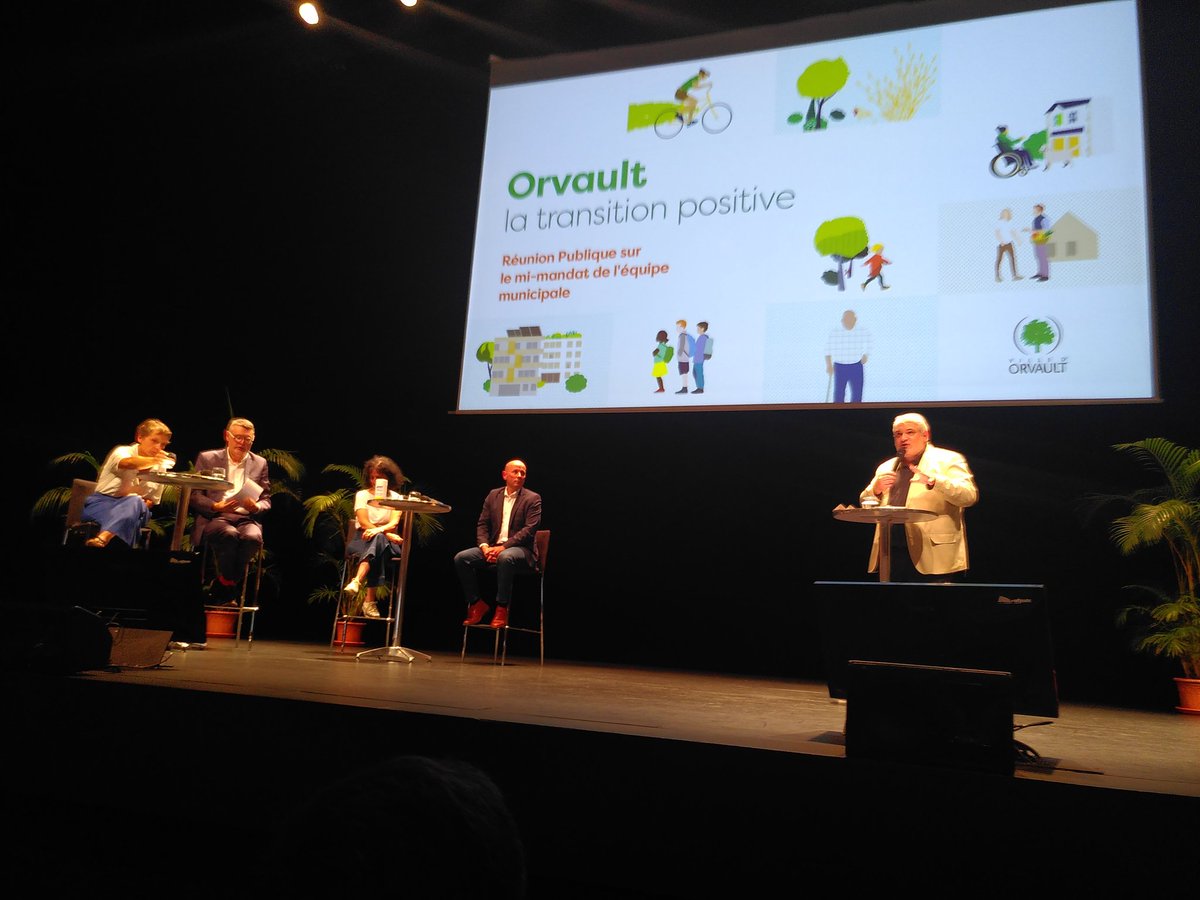 laurentDubost1's tweet photo. Ce soir, c'est réunion de bilan à mi-mandat à #orvault . Un retour sur 3 années de #transitionpositive avec des évolutions concrètes, des actions pour la culture,la sécurité et la cohésion sociale, entre autres... à suivre ! https://t.co/SZOB1u6oUo