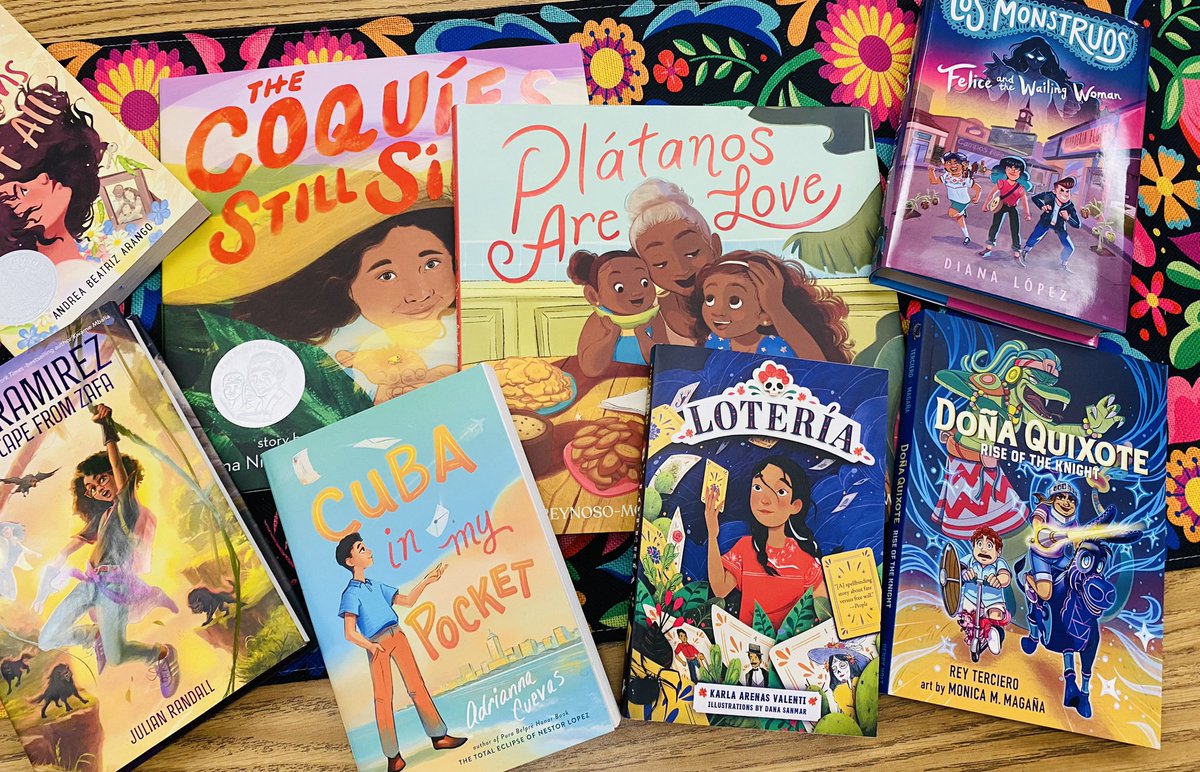 Growing up all I ever wanted was to see more people that looked like me. Now thanks to @BooksLikeMe1 my students can see themselves in a book. We celebrate the diversity and beauty of #HispanicHeritageMonth2023 💕 🌎