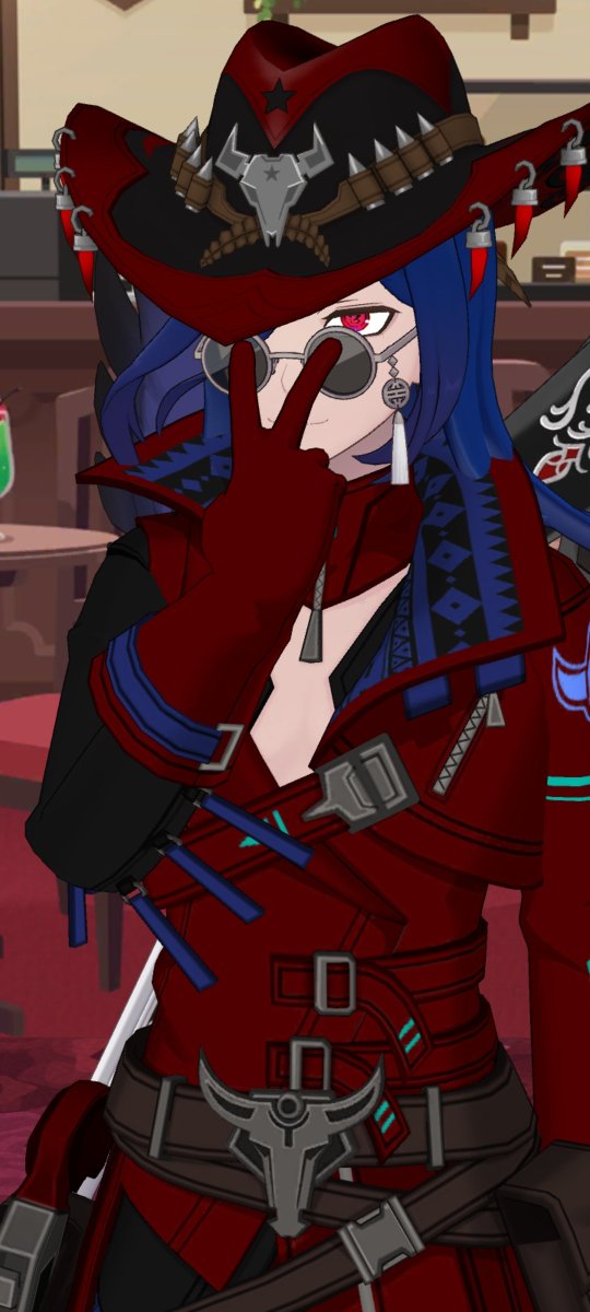Seanriel92's tweet photo. "Makin' it in life is kinda like bustin' broncs: you're gonna get thrown alot. The simple secret is to keep gettin' back on." - Gibbs Smith
#Reality_Outfit #cowboy #cyberpunkcowboy #tipshat #yeehaw #avatar #vtuber https://t.co/9alEzIyH8r