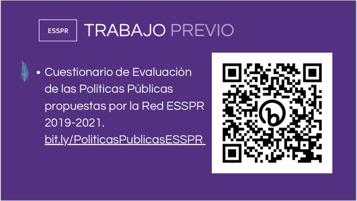 RedESSPR's tweet photo. ¡Esto continúa! Gracias por habernos acompañado en el Tercer Encuentro de la Red de Economía Social y Solidaria de Puerto Rico llevado a cabo el miércoles, 27/9. La próxima sesión estará diseñada para que el grupo pueda profundizar y priorizar. Pendientes a lo próximo. #RedESSPR https://t.co/rN1PQA1yGh
