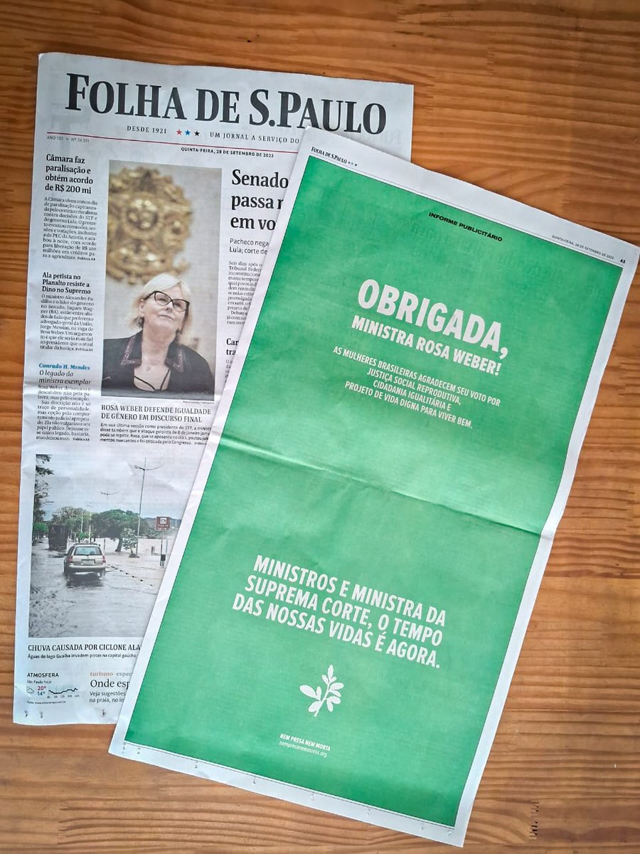 Nem Presa Nem Morta tweet media