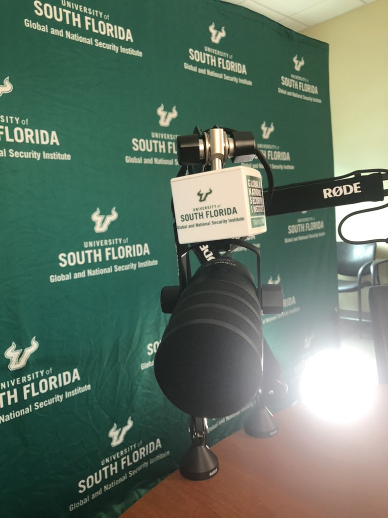 What a great morning sharing thoughts on the emergence of AI-enhanced military technologies with @USF_GNSI, pulling from our forthcoming book and ongoing research. Link to the video forthcoming. @shyamkraman