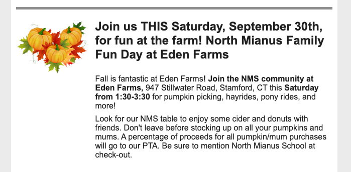North Mianus School PTA (@northmianuspta) on Twitter photo 