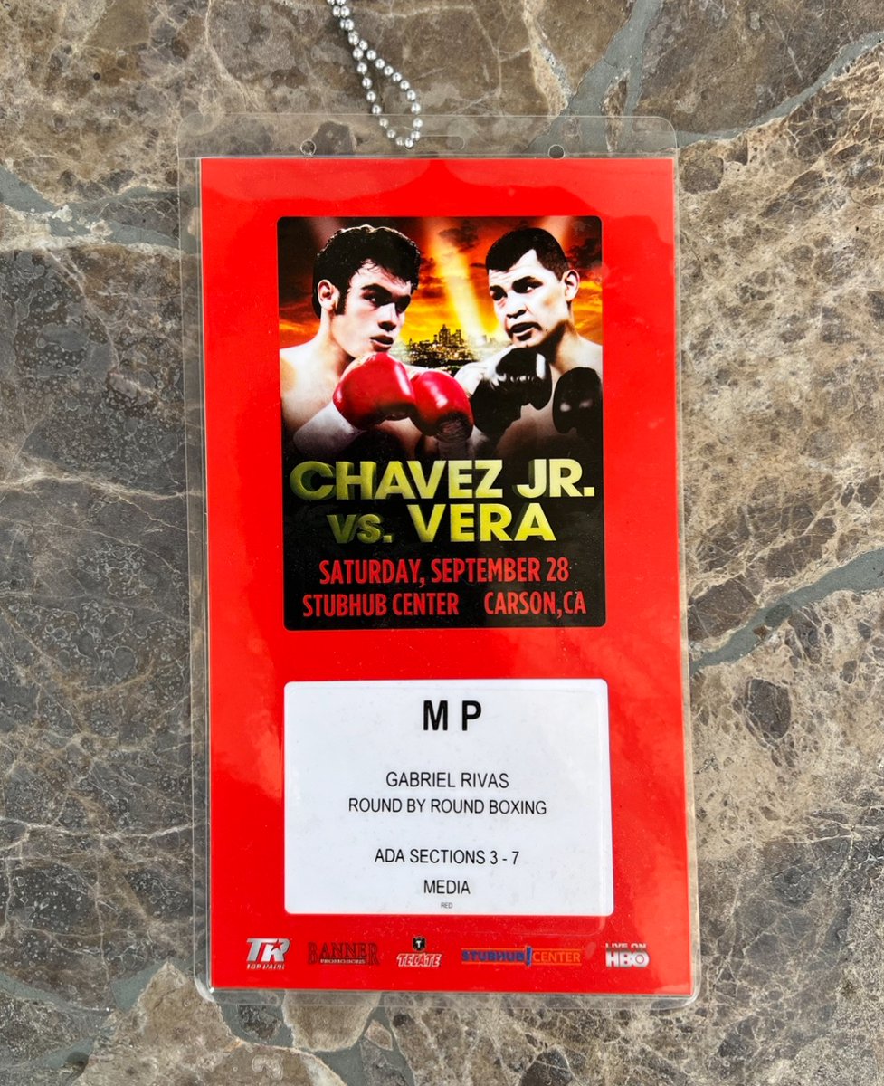 GabeJRivas's tweet photo. 10 years ago today I covered my first fight as a writer for @RBRBoxing. It was a @TRBoxing event.

10 years later, and I’m happily working for Top Rank.

#Boxing #TopRank https://t.co/uTCej2uTGb