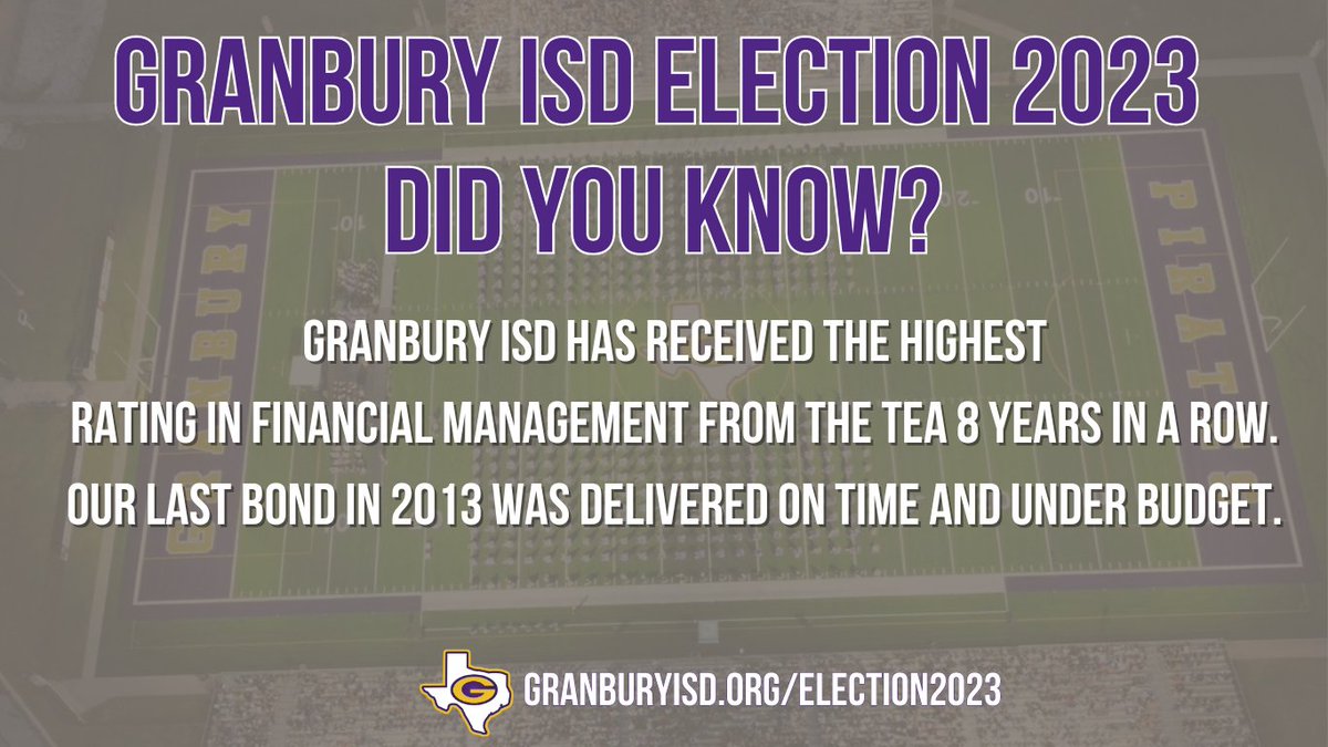 Granbury ISD tweet media