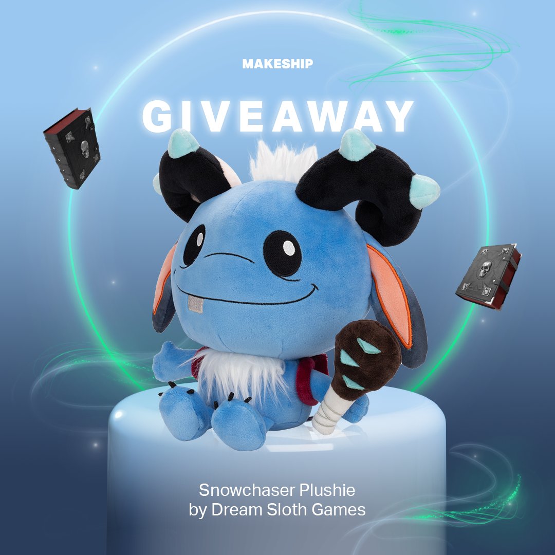 Win 1 of 2 Snowchaser Plushies and take an adorable piece of Mythron home with you ❄️ 

To enter:

1. Follow @makeship and <a href="/Duelyst2/">DUELYST II</a>
2. Retweet this post

Giveaway ends September 30th at 2pm (ET). Good luck!