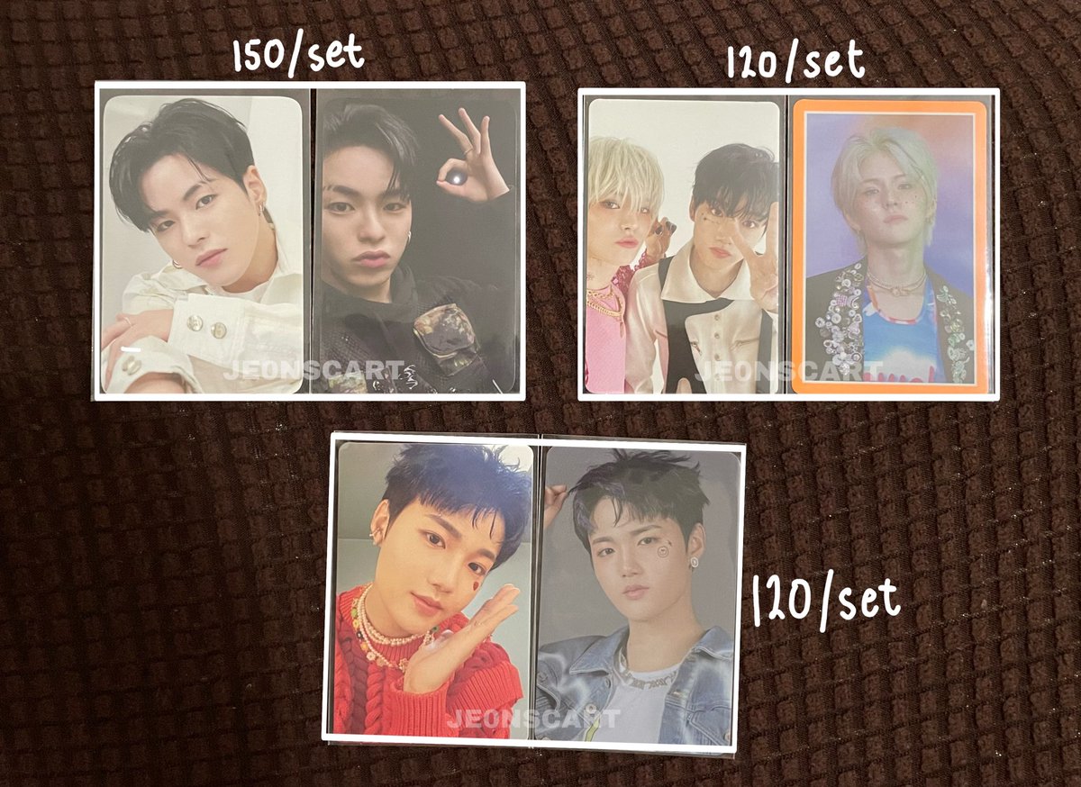 JE0NSCART's tweet photo. wts lfb ph ☻

treasure photocards 
— sold as set only 
— all pcs are in good condition

MOP: gcash 
DOP: payo (prio) / within 24hrs 

dm if interested 💌

🏷️ doyoung asahi junkyu jaehyuk pc https://t.co/Xq1Ew0Dims