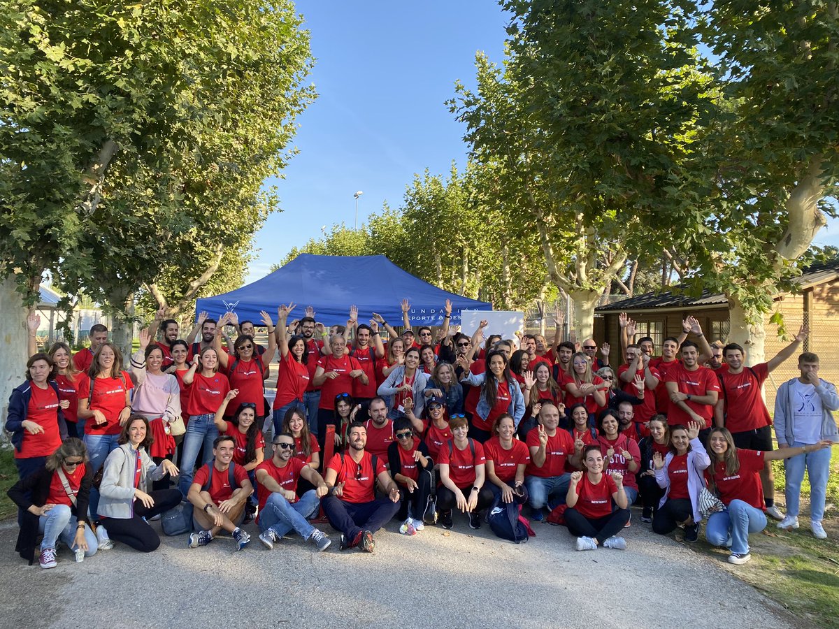 Fantástico día de voluntariado de inclusión. Compartiendo emociones, deporte y aventuras con personas con discapacidad o con capacidades extraordinarias #WeAreLilly #GlobalDayofService