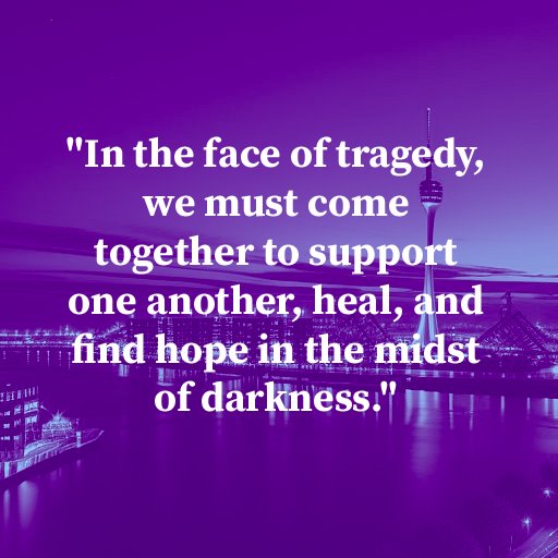 In the face of the Rotterdam tragedy, we must unite, support, and find hope. Our hearts are with the affected families and the brave first responders. Together, we'll heal. 🕊️ #RotterdamStrong #UnityInAdversity