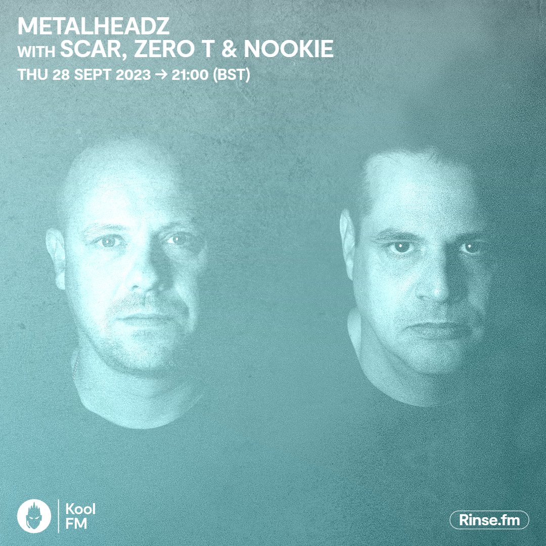 Metalheadz (@metalheadzmusic) on Twitter photo Live from the Kool FM studios tonight at 9pm - <a href="/Scardnb/">scar</a> / <a href="/zerotdnb/">Zero T</a> / <a href="/djnookie/">DJ Nookie</a> ๐ฅ๐ป Live from the Kool FM studios tonight at 9pm - <a href="/Scardnb/">scar</a> / <a href="/zerotdnb/">Zero T</a> / <a href="/djnookie/">DJ Nookie</a> ๐ฅ๐ป