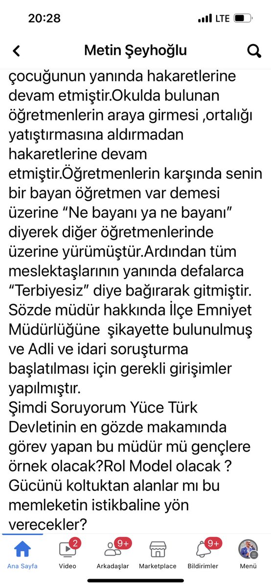 SEN KİM MİSİN?
Sen, devletin emaneti olan makamın ağırlığından ve sorumluluğundan bihaber olansın.
Sen, yüklenmiş olduğun görevin ehemmiyetini taşıyamayan ve sahip olduğu yetkiyi tatmin olmaz egosu için meze yapan birisin.
Sen, millete hizmet etme makamını, şahsi heveslerinin