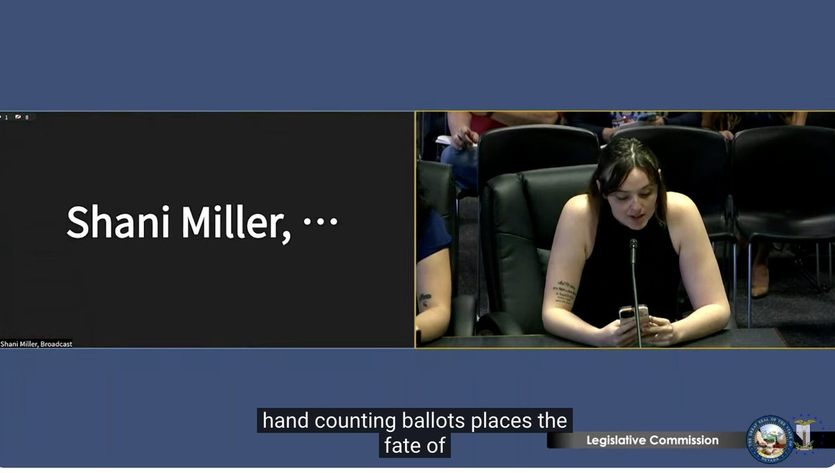 'One of the pillars of a healthy democracy is the right of a voter to cast their ballot privately through a secret ballot. This right ensures that every active and registered voter can express their choice without fear of reprisal or intimidation.' YASS @cassie_UU @PLANevada