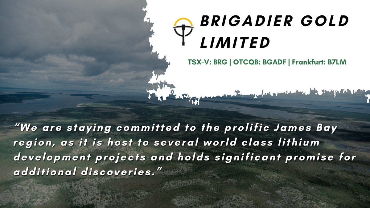 Brigadier Gold (TSXV:BRG, US:BGADF) tweet media